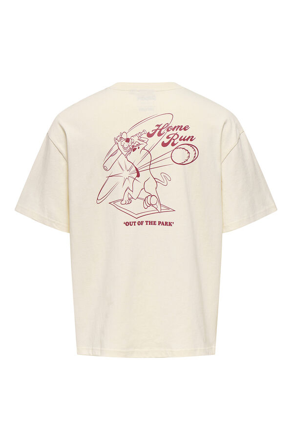 Only & Sons Short-sleeved T-shirt white