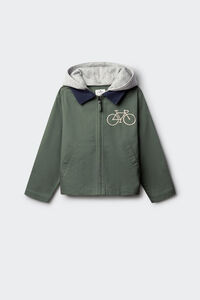 Springfield Kids Dečija biciklistička jakna sa kapuljačom