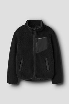 Name It Chaqueta de borreguito cuello alto