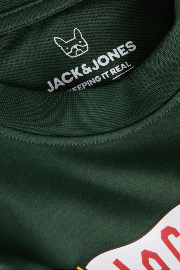 Jack & Jones Junior Skull T-shirt green