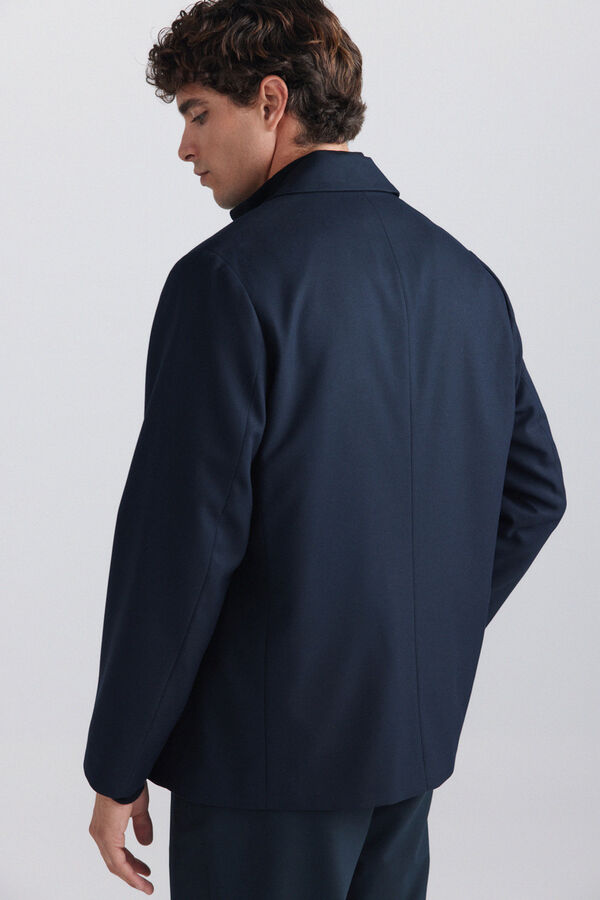 Springfield Relaxed fit blazer blue