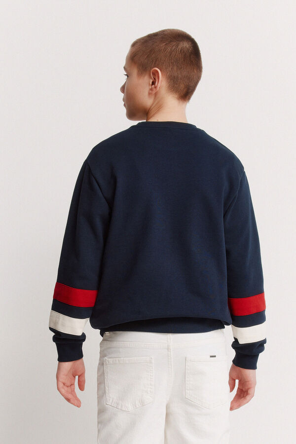 Springfield Kids Sudadera "Master" ni&ntilde;o azul