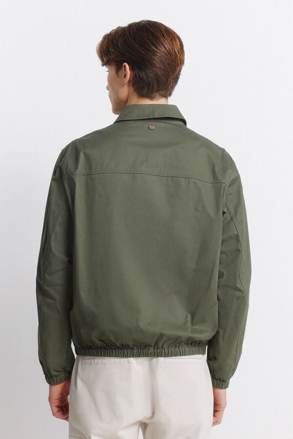 Springfield Cotton lightweight jacket printed