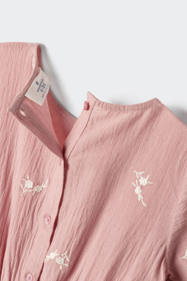 Springfield Kids Mono bordados ni&ntilde;a morado/lila