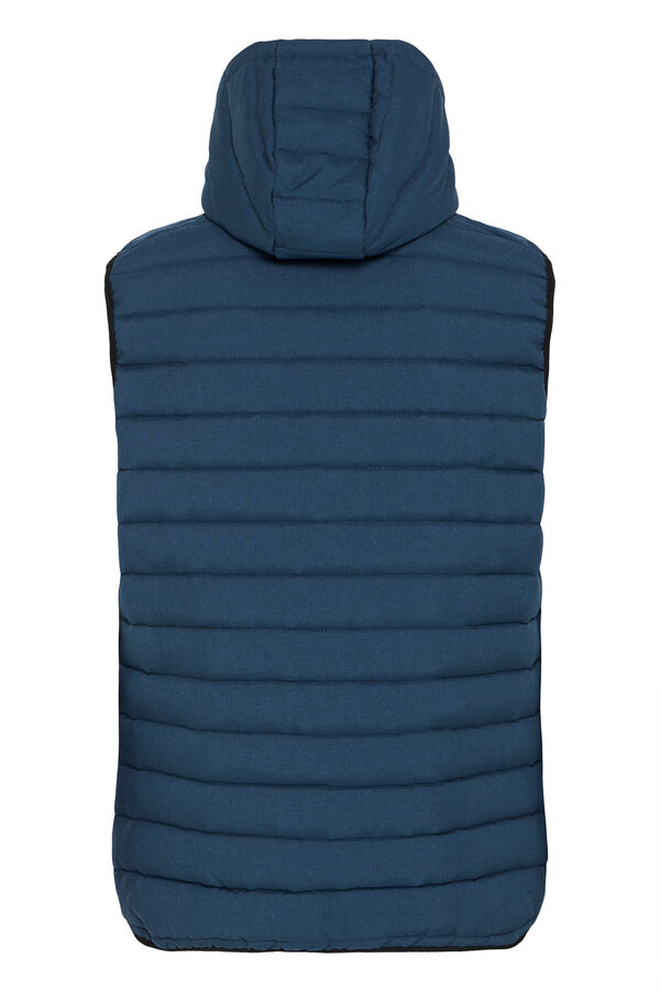 Blend Colete com capuz   azul