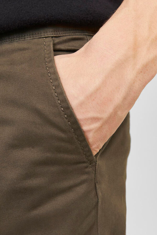 Jack & Jones Slim fit chinos nude