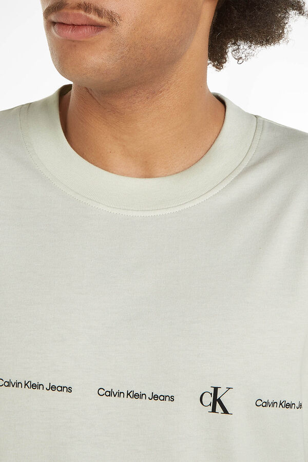 Springfield T-Shirt für Herren mit kurzen Ärmeln weiß