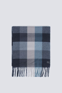 Springfield Bufanda cuadros azul