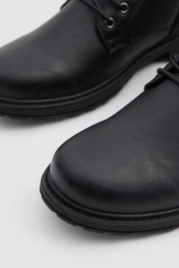 Inside Bota de Gola Combinada preto