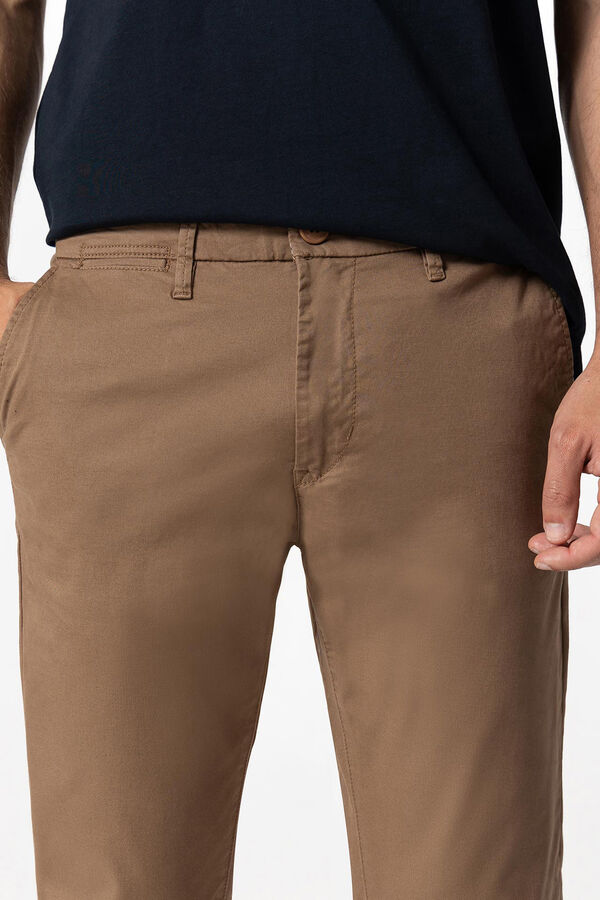 Tiffosi Pantal&oacute;n Chino Slim Fit beige