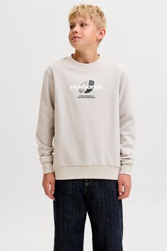 Jack & Jones Junior Sudadera relaxed estampada