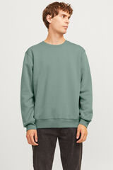 JJ REBEL Relaxed fit lightweight sweatshirt green