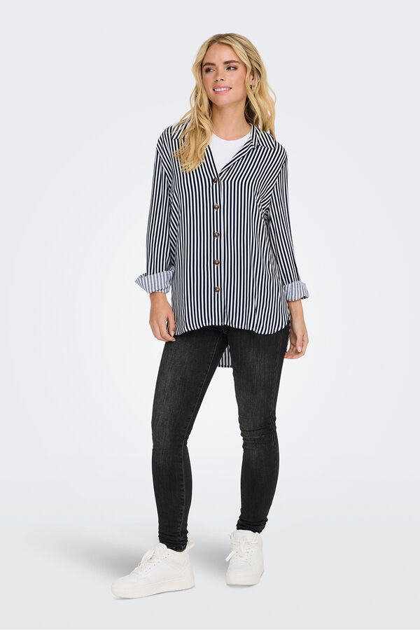 JDY Fluid long-sleeved shirt Bež