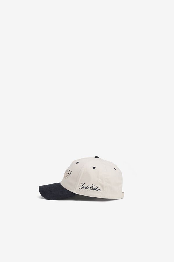 Tiffosi Embroidered Two-Tone Cap bleu