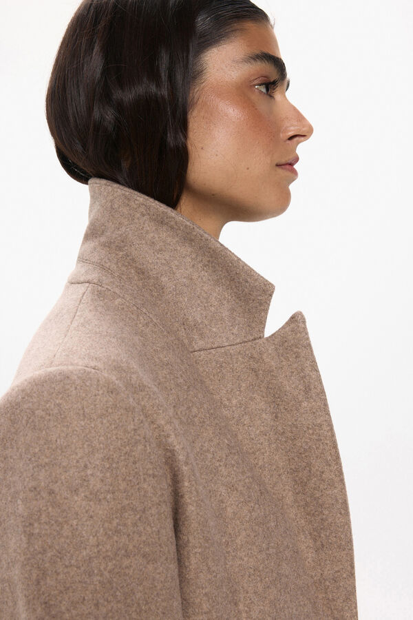 JDY Sobretudo de pano cru