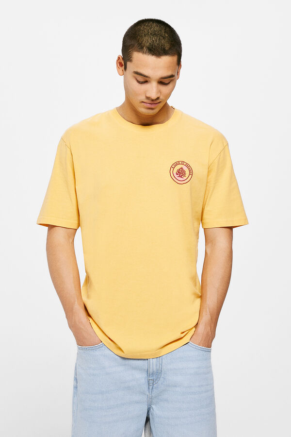 Springfield T-shirt logo redonda terracotta