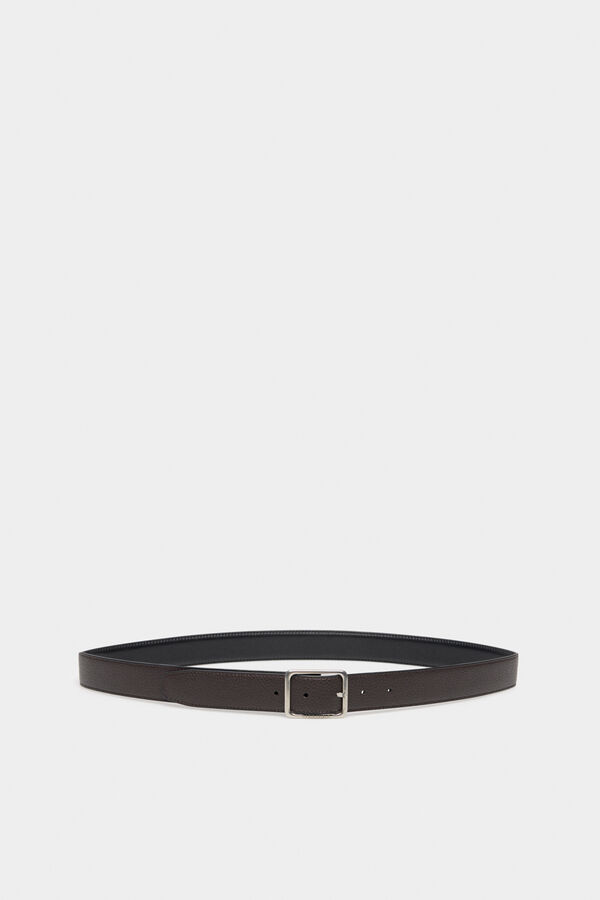 Springfield Cinturón trenzado multicolor negro