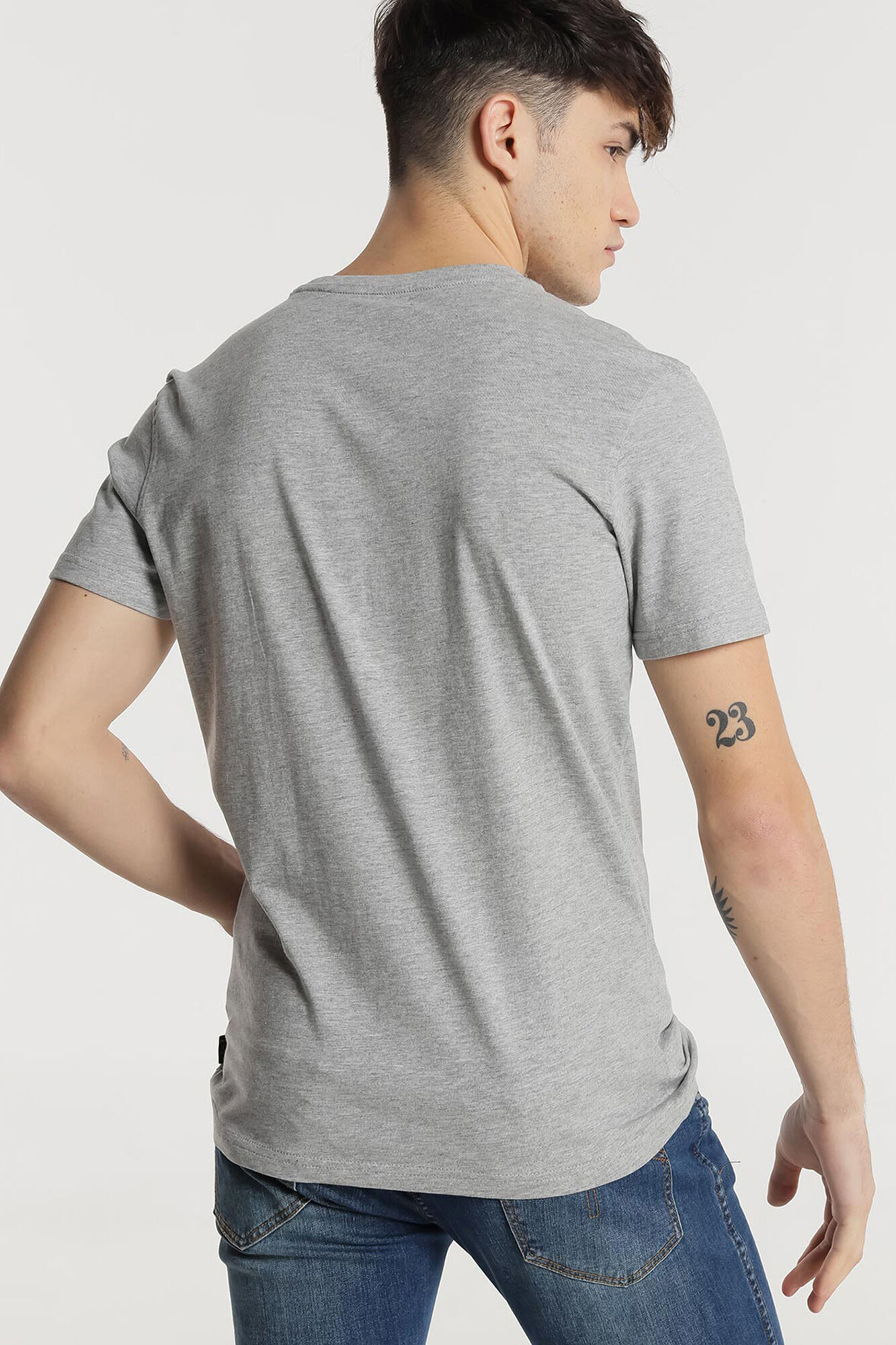 Lois T-shirt b&aacute;sica de manga curta