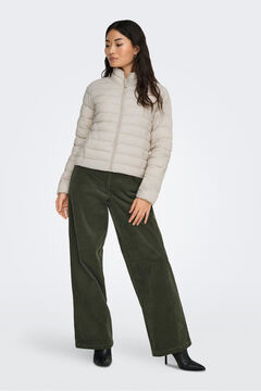 Only Puffer zip fastening jacket