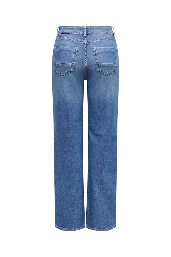 Only Jeans wide leg azul