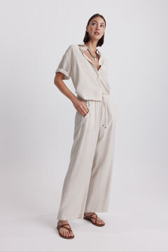 Springfield Fluid drawstring trousers