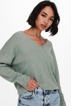 Only Pullover mit V-Ausschnitt