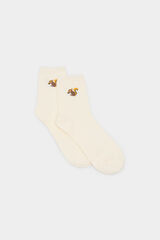 Springfield Plain long squirrel socks camel