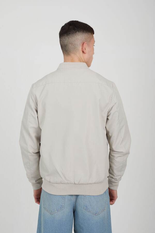 Brave Soul Bomber con cremallera nude