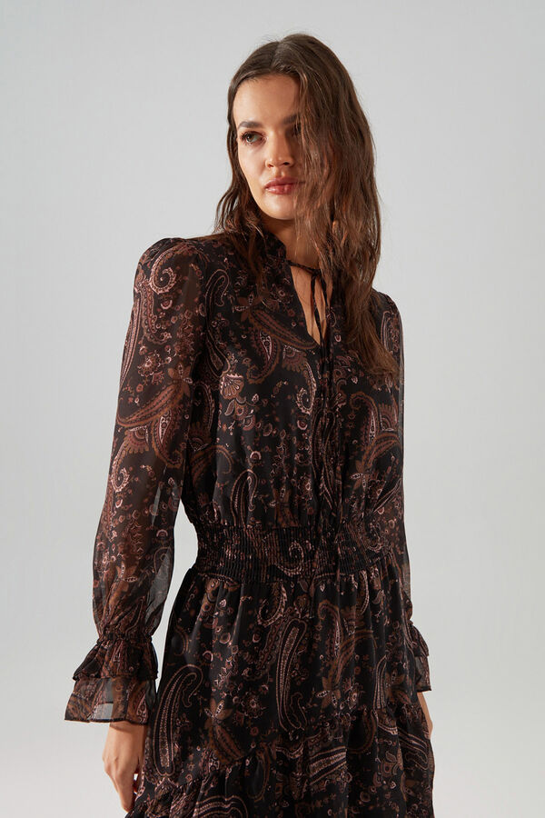 Trendyol Halterneck dress printed