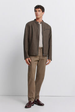 Springfield Cal&ccedil;as chino microestampado slim fit