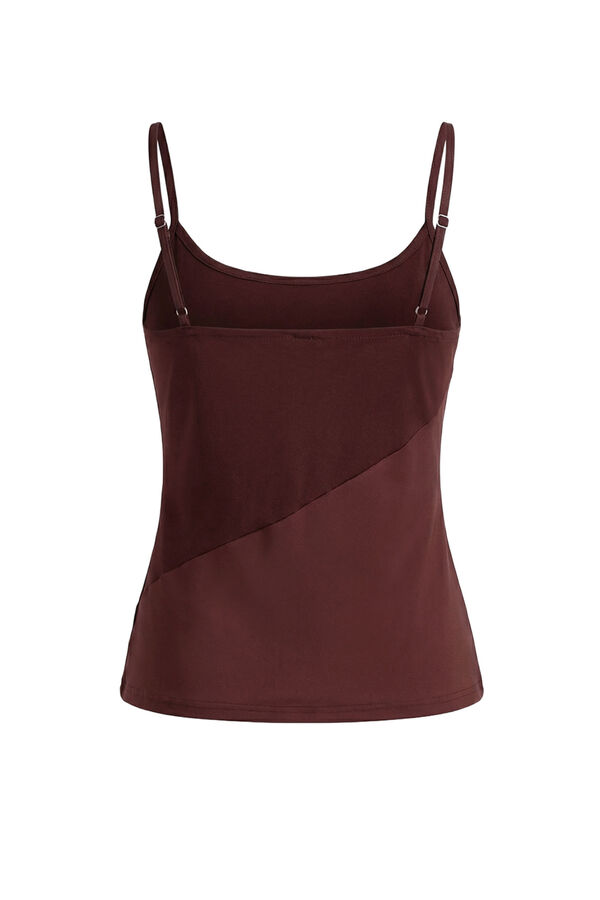 Trendyol Draped strap top nude