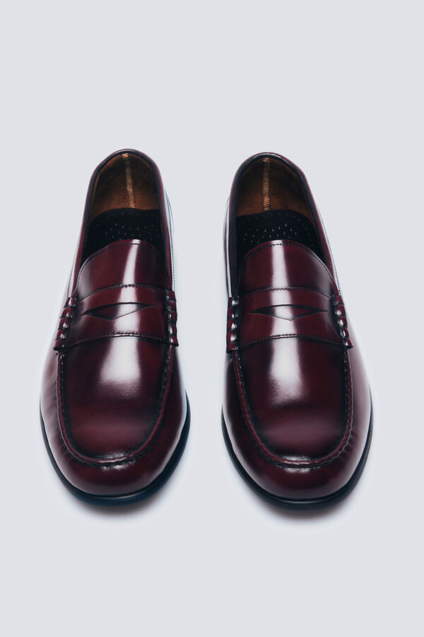 Springfield leather moccasin mask red