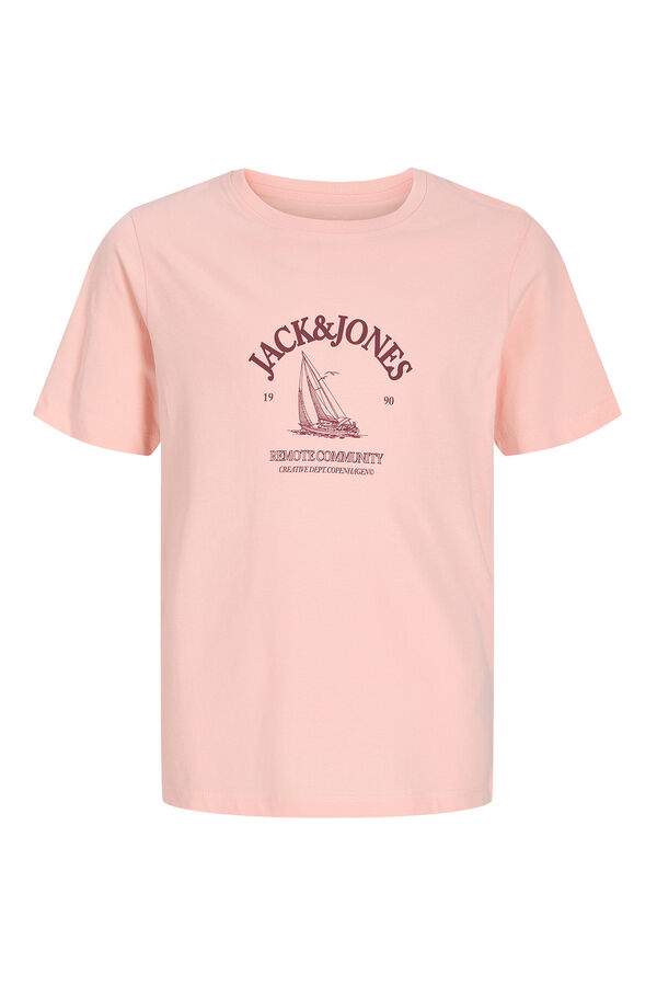 Jack & Jones Junior Camiseta de manga corta rosa