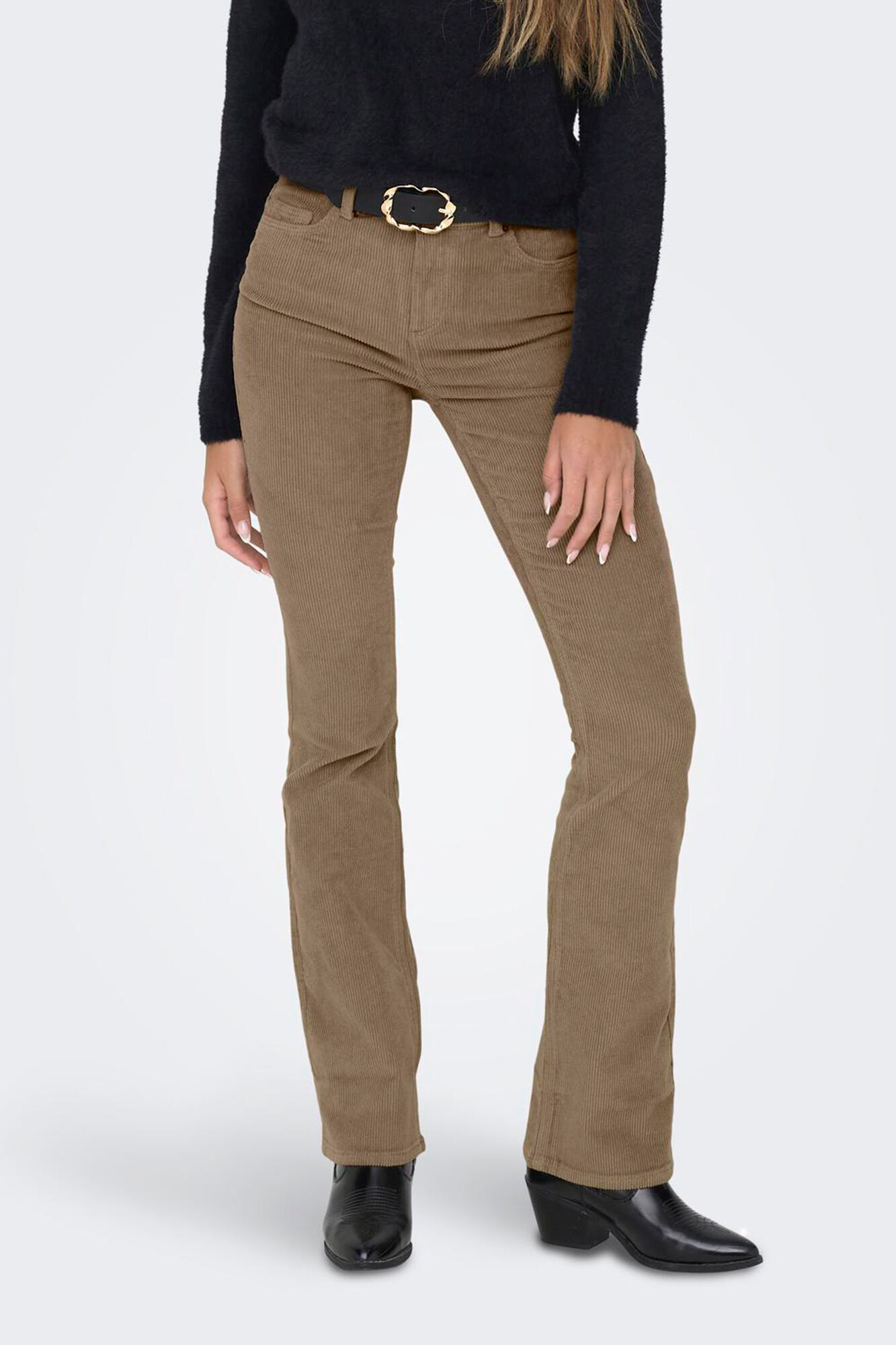 Only Pantal&oacute;n de pana flared