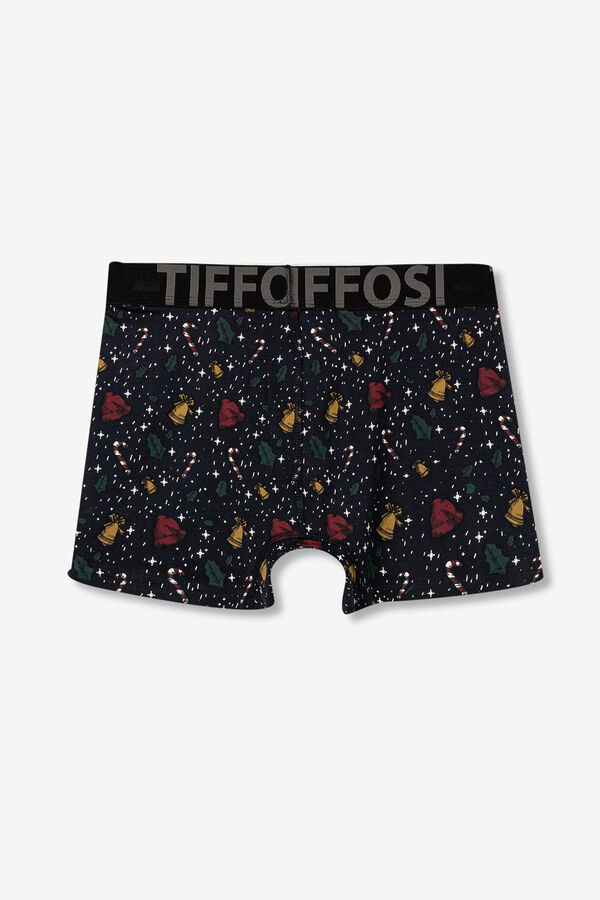 Tiffosi Boxers navide&ntilde;os blanco