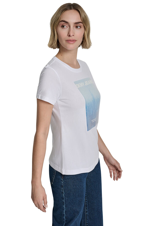 DKNY Graphic T-shirt blue