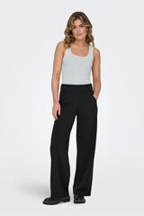 JDY Wide fluid trousers black