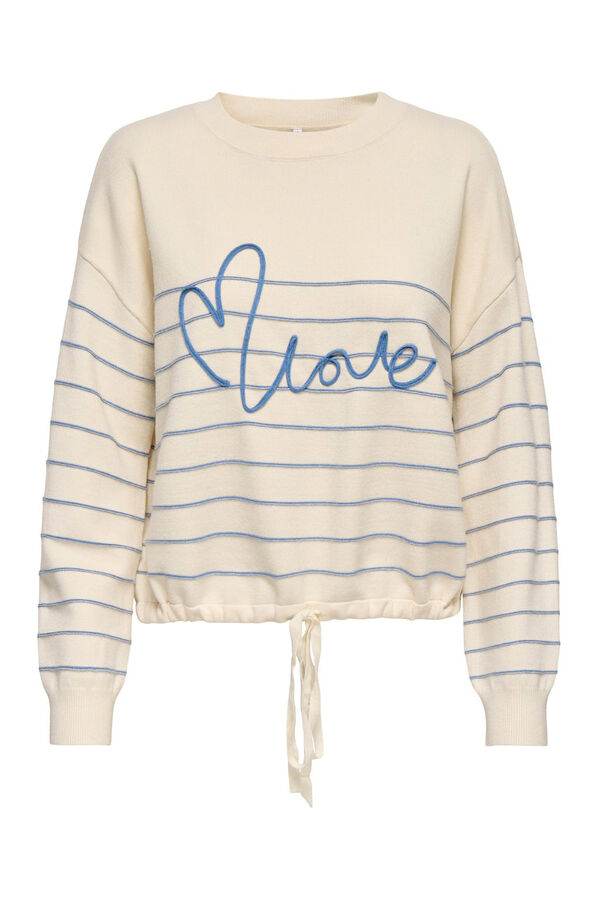 Only Jersey with front text marron