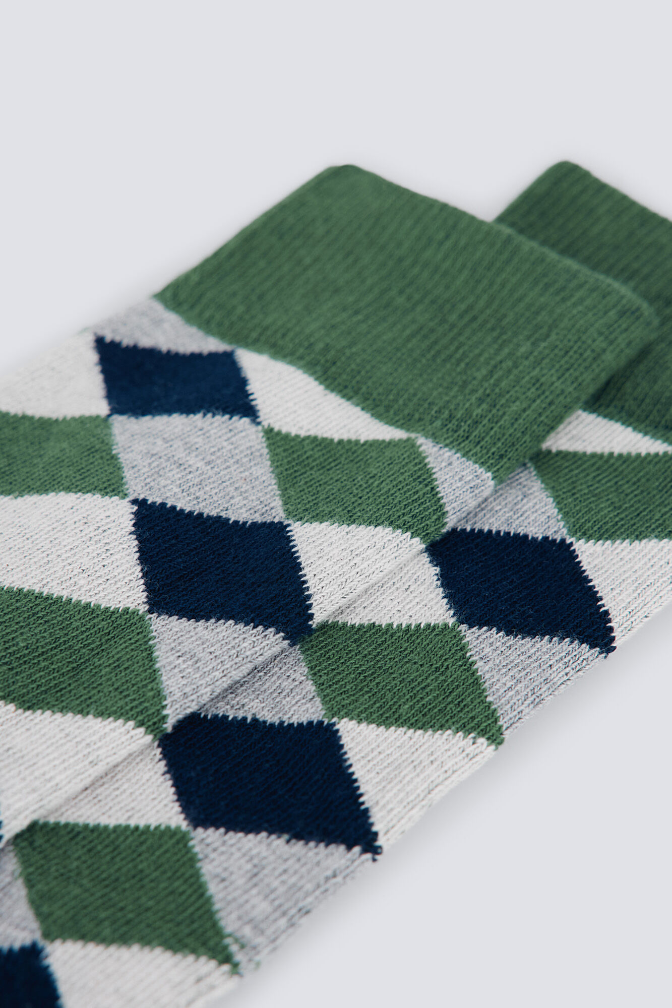 Springfield Diamond-patterned sock