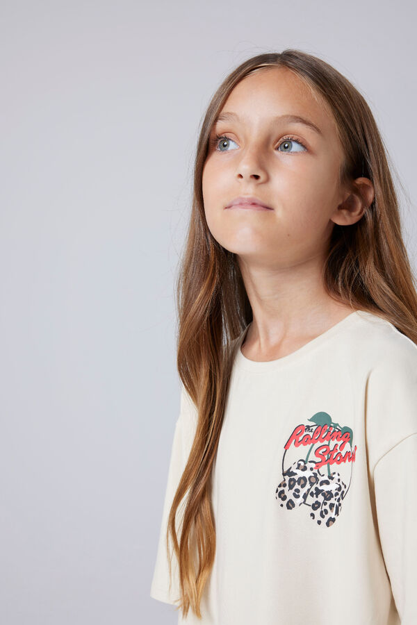 Name It Rolling Stone T-shirt brown