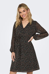 Only Vestido corto de gasa