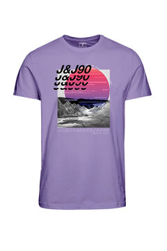 Springfield Printed T-shirt purple