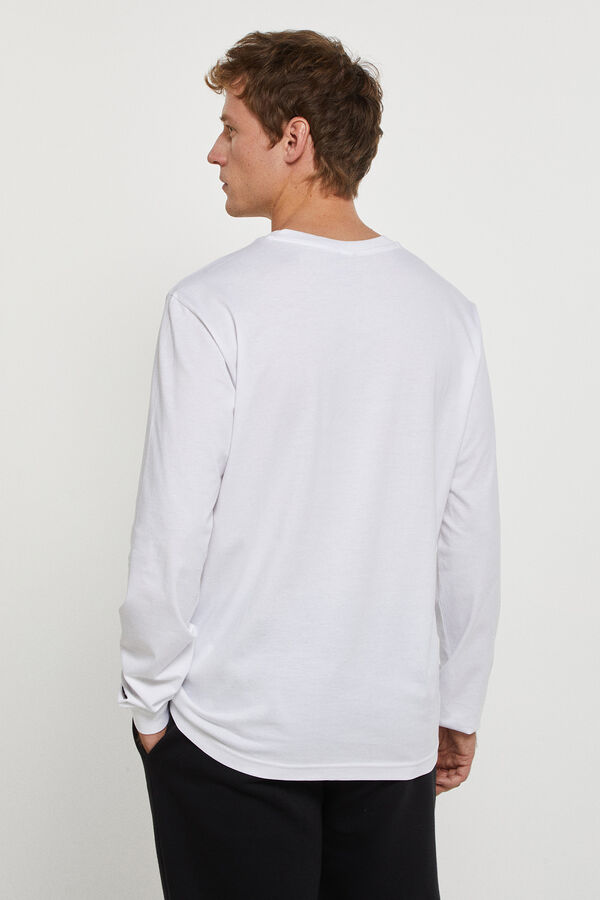 Springfield Long-sleeved T-shirt white