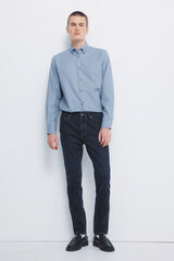 Springfield Very dark blue skinny fit jeans blue