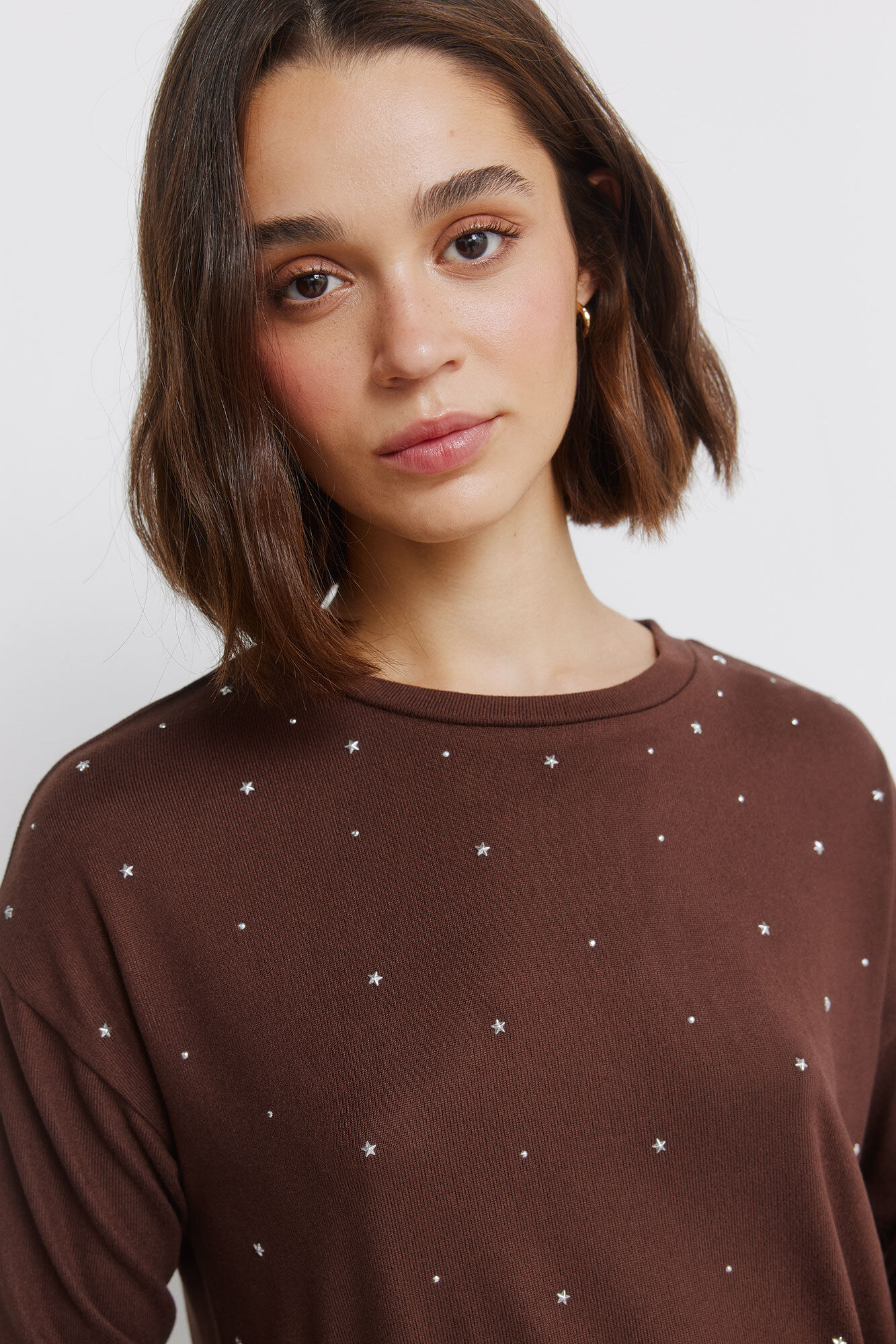 Springfield Front studded T-shirt