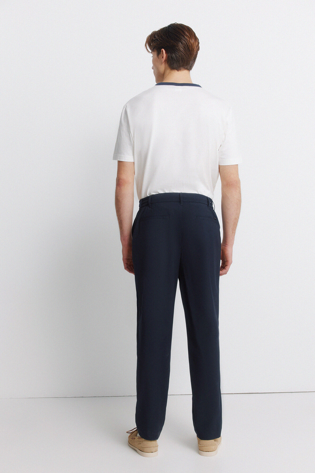 Straight relaxed fit trousers | Trousers for men | SPF
