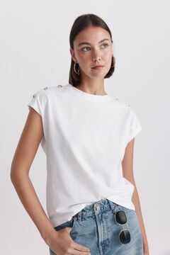 Springfield Gold button T-shirt