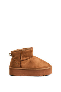Pieces Botines mini efecto ante