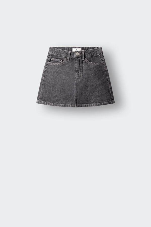 Springfield Kids Girl's denim skirt black