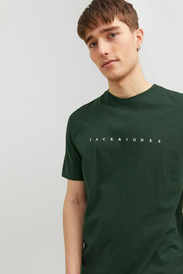 Springfield T-shirt fit padrão verde